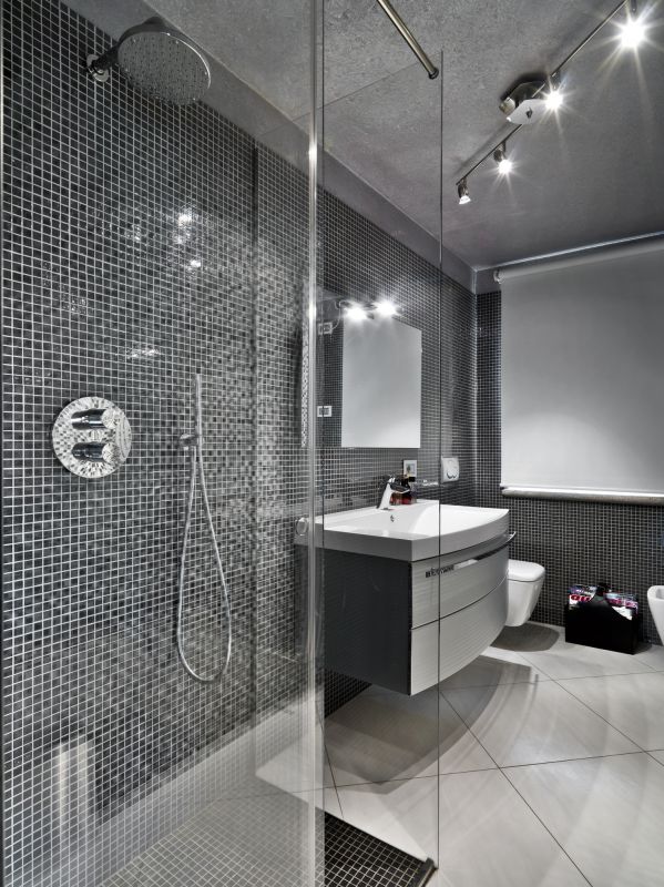 Spa-Style Shower with Rainfall Head